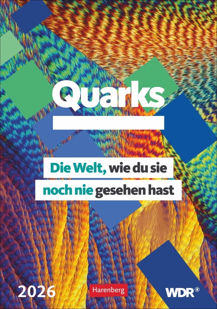 Quarks. Die Welt, wie du sie noch nie gesehen hast Wochenplaner 2026 main product photo