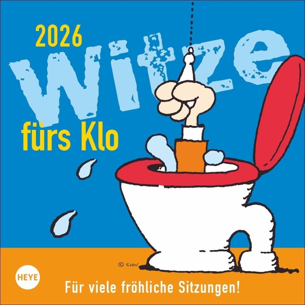 Witze fürs Klo Kalender 2026 main product photo