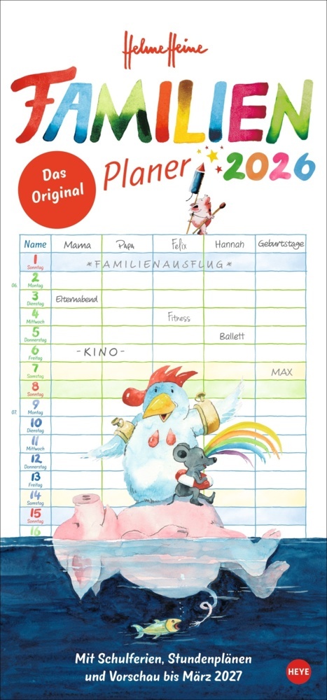 Helme Heine: Familienplaner 2026 main product photo