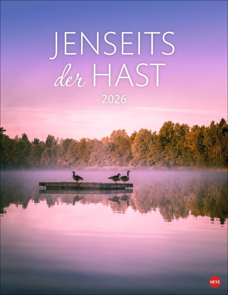 Jenseits der Hast Posterkalender 2026 main product photo