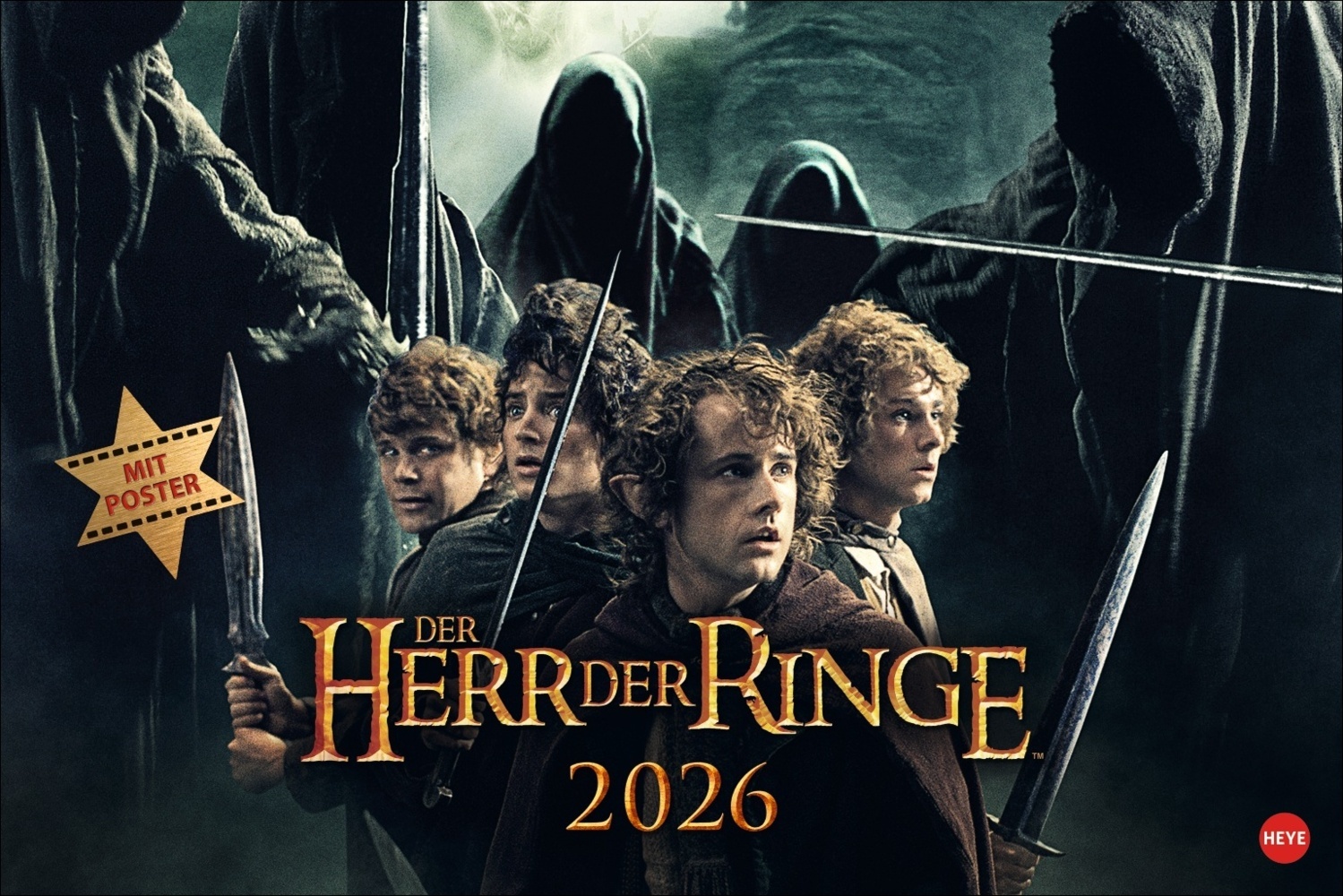 Der Herr der Ringe Broschur XL Kalender 2026 main product photo