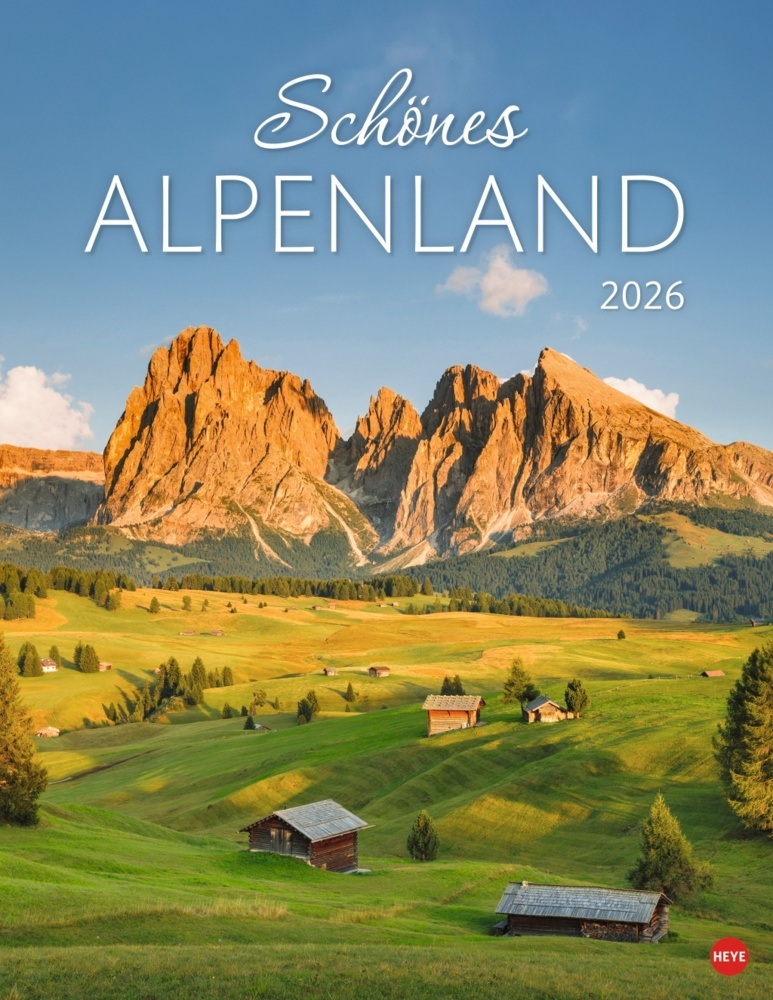 Schönes Alpenland Posterkalender 2026 main product photo