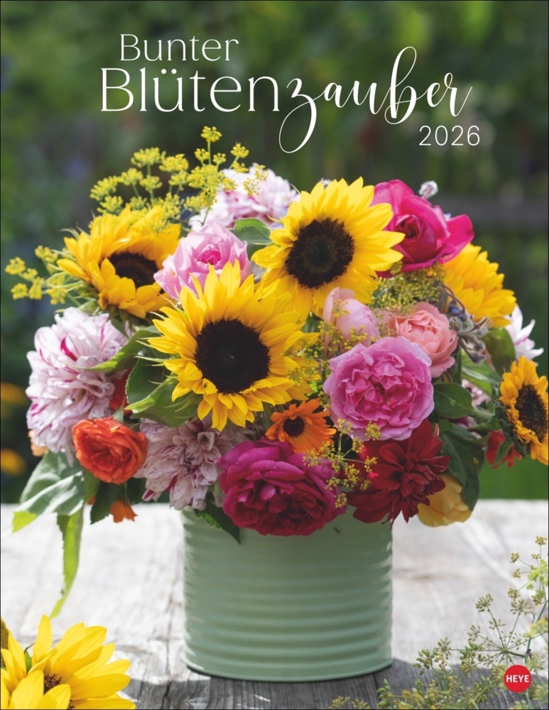 Bunter Blütenzauber Posterkalender 2026 main product photo