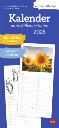 Kalender zum Selbstgestalten 2026