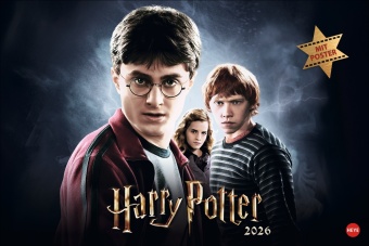 Harry Potter Broschur XL Kalender 2026