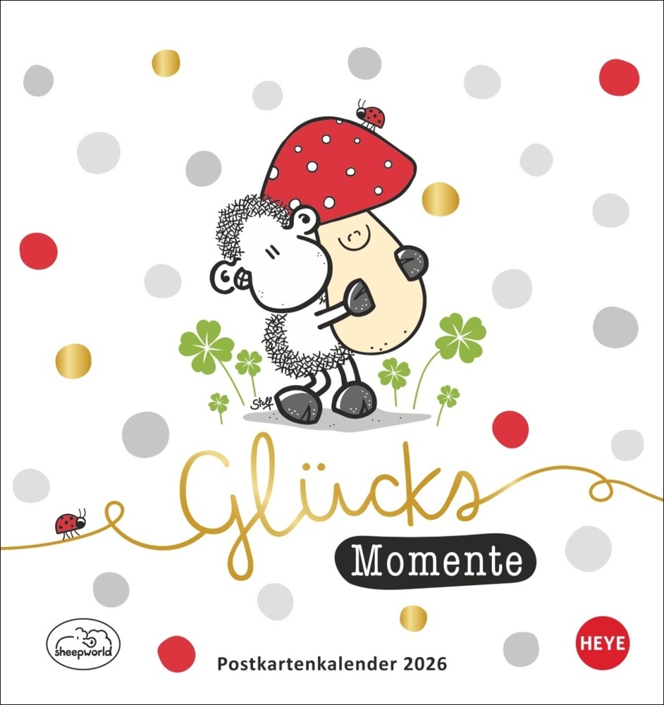 sheepworld Postkartenkalender 2026 main product photo