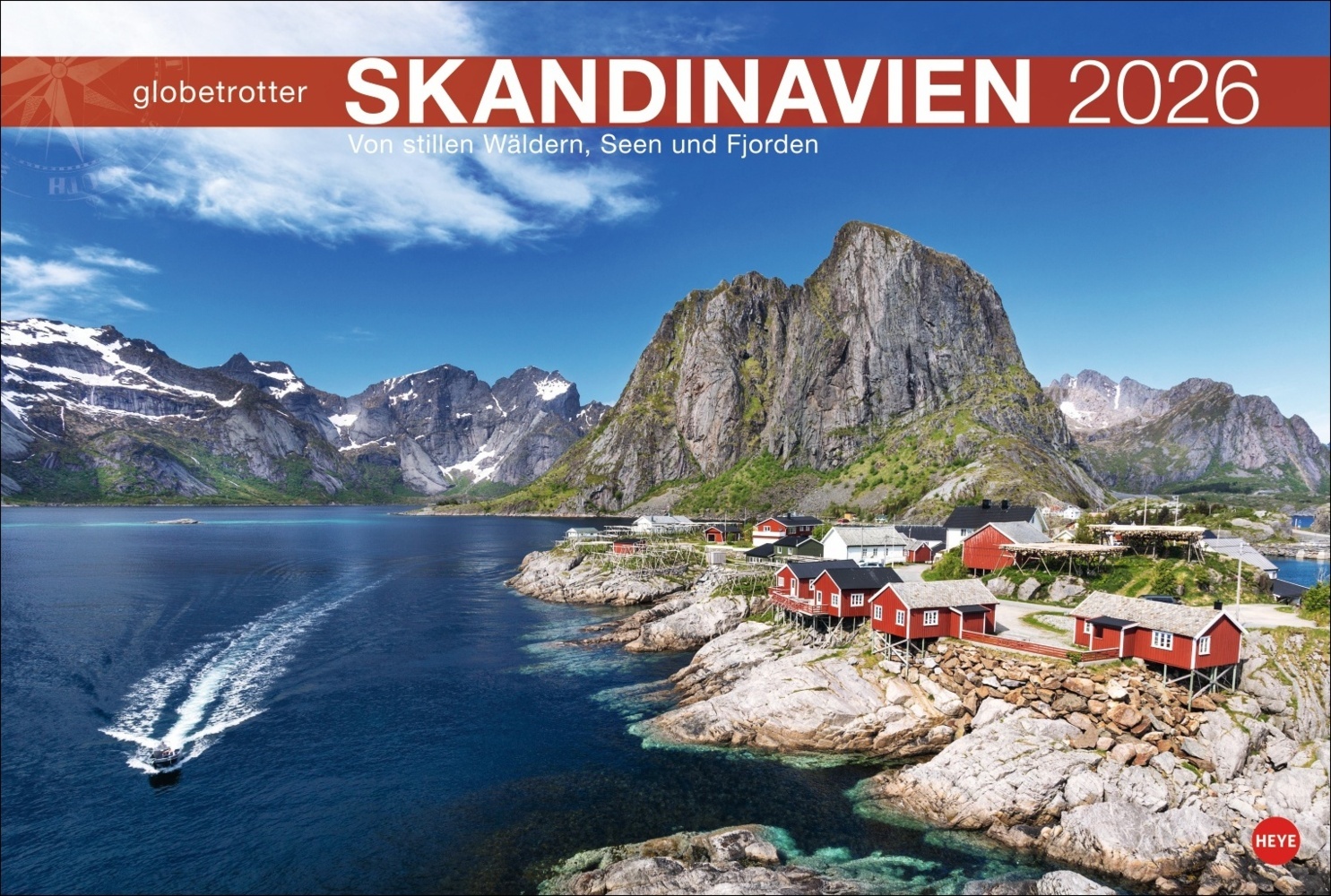 Skandinavien Globetrotter Kalender 2026 - Von stillen Wäldern, Seen und Fjorden main product photo