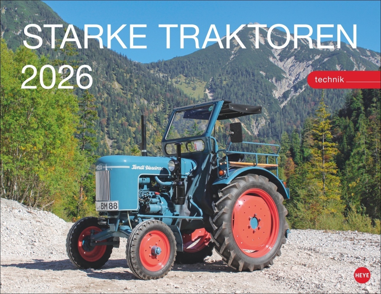 Starke Traktoren Posterkalender 2026 main product photo