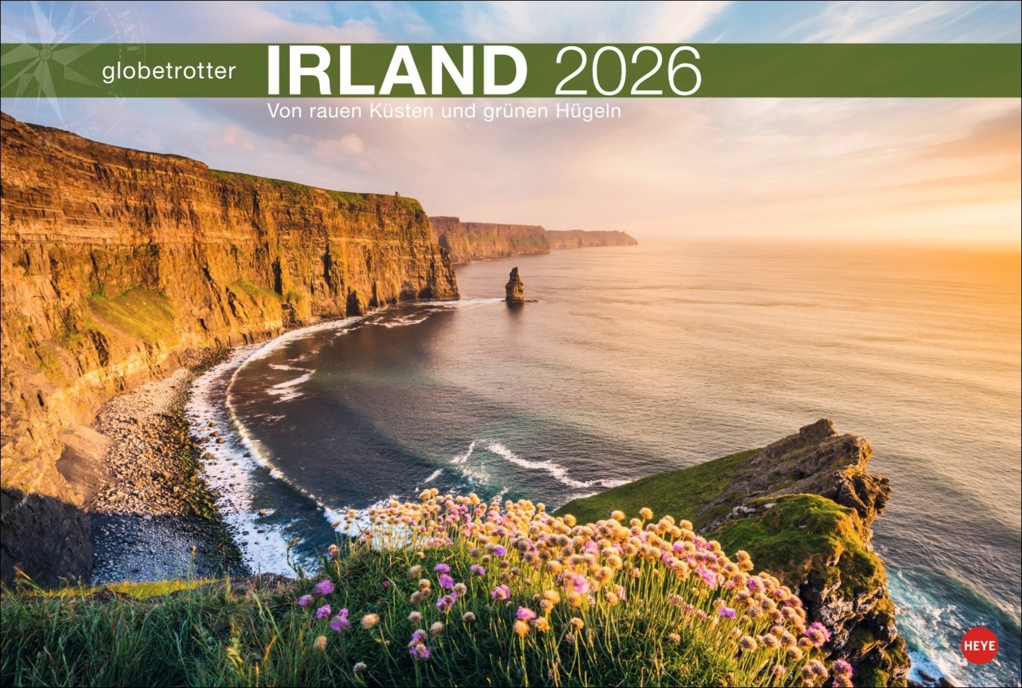 Irland Globetrotter Kalender 2026 - Von rauen Küsten und grünen Hügeln main product photo