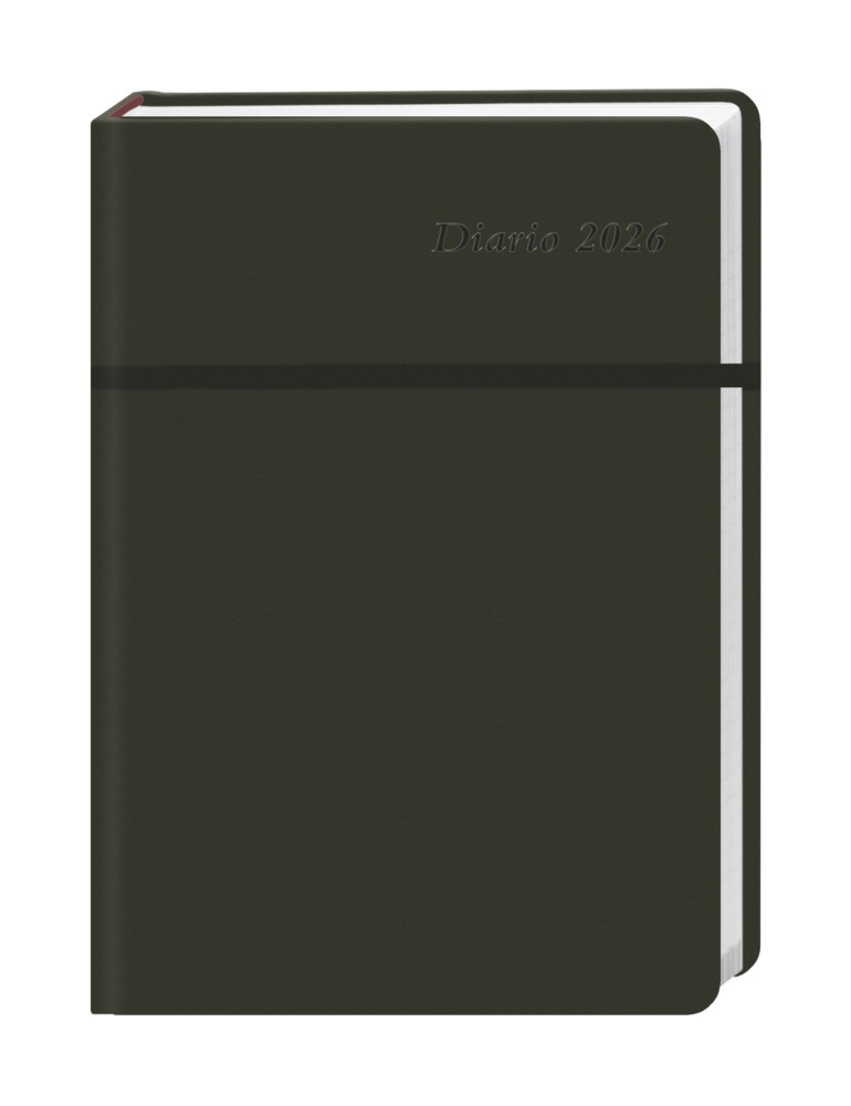 Diario Wochen-Kalenderbuch A6, schwarz 2026 main product photo
