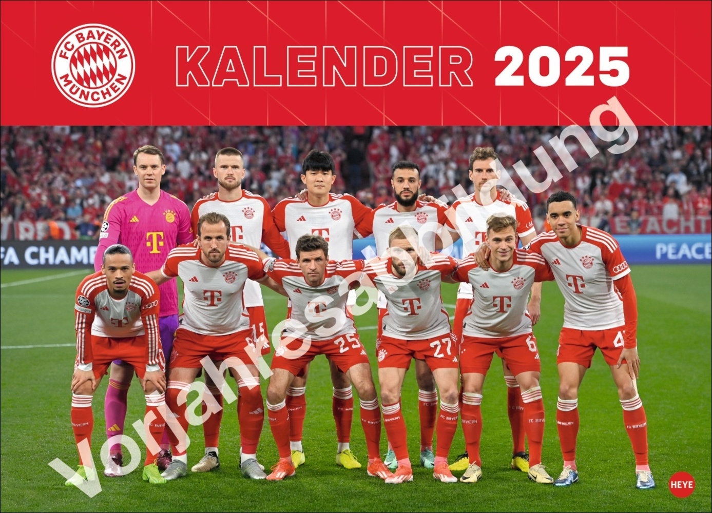 FC Bayern München Edition Kalender 2026 main product photo
