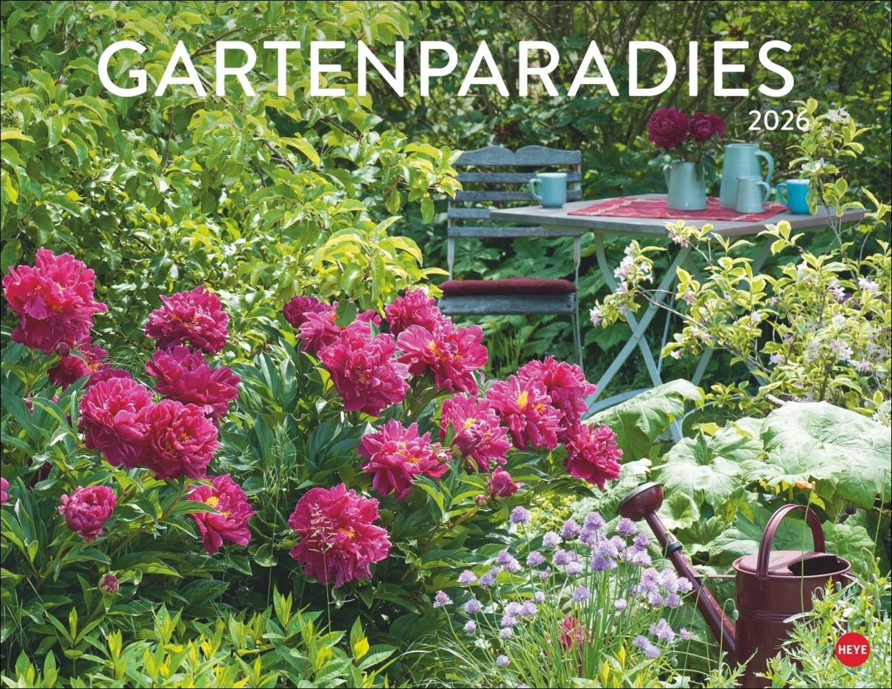 Gartenparadies Posterkalender 2026 main product photo