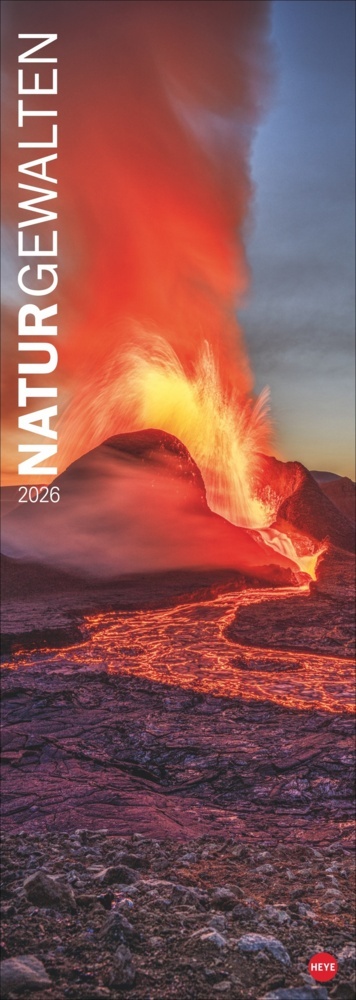 Naturgewalten Vertical Kalender 2026 main product photo