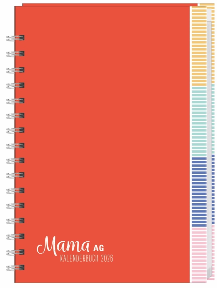 Mama AG Familienplaner Buch A5 2026 main product photo