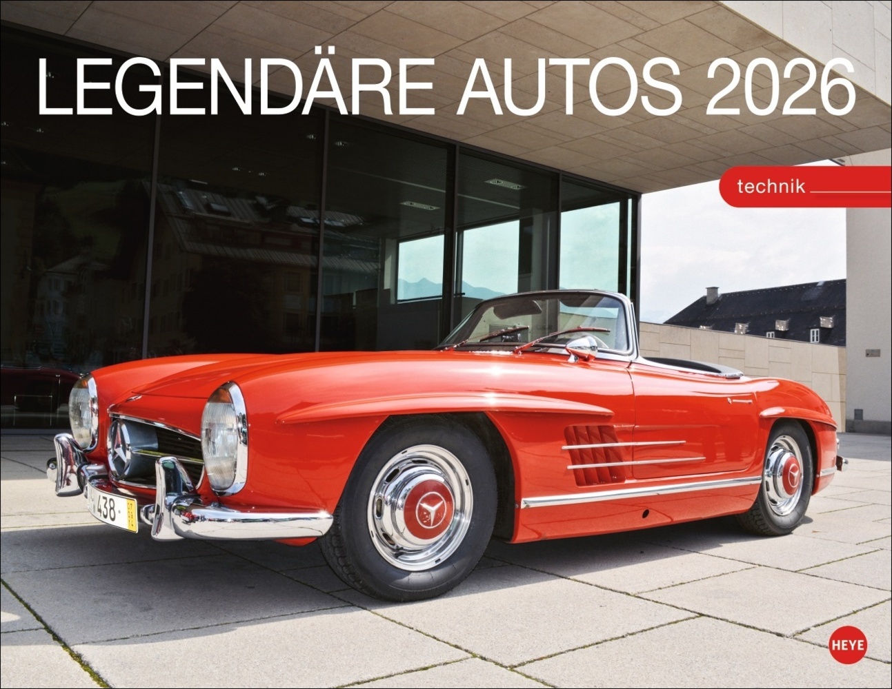 Legendäre Autos Posterkalender 2026 main product photo