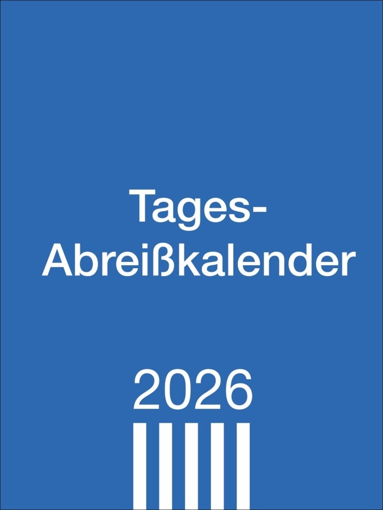 Tagesabreißkalender klein 2026 main product photo