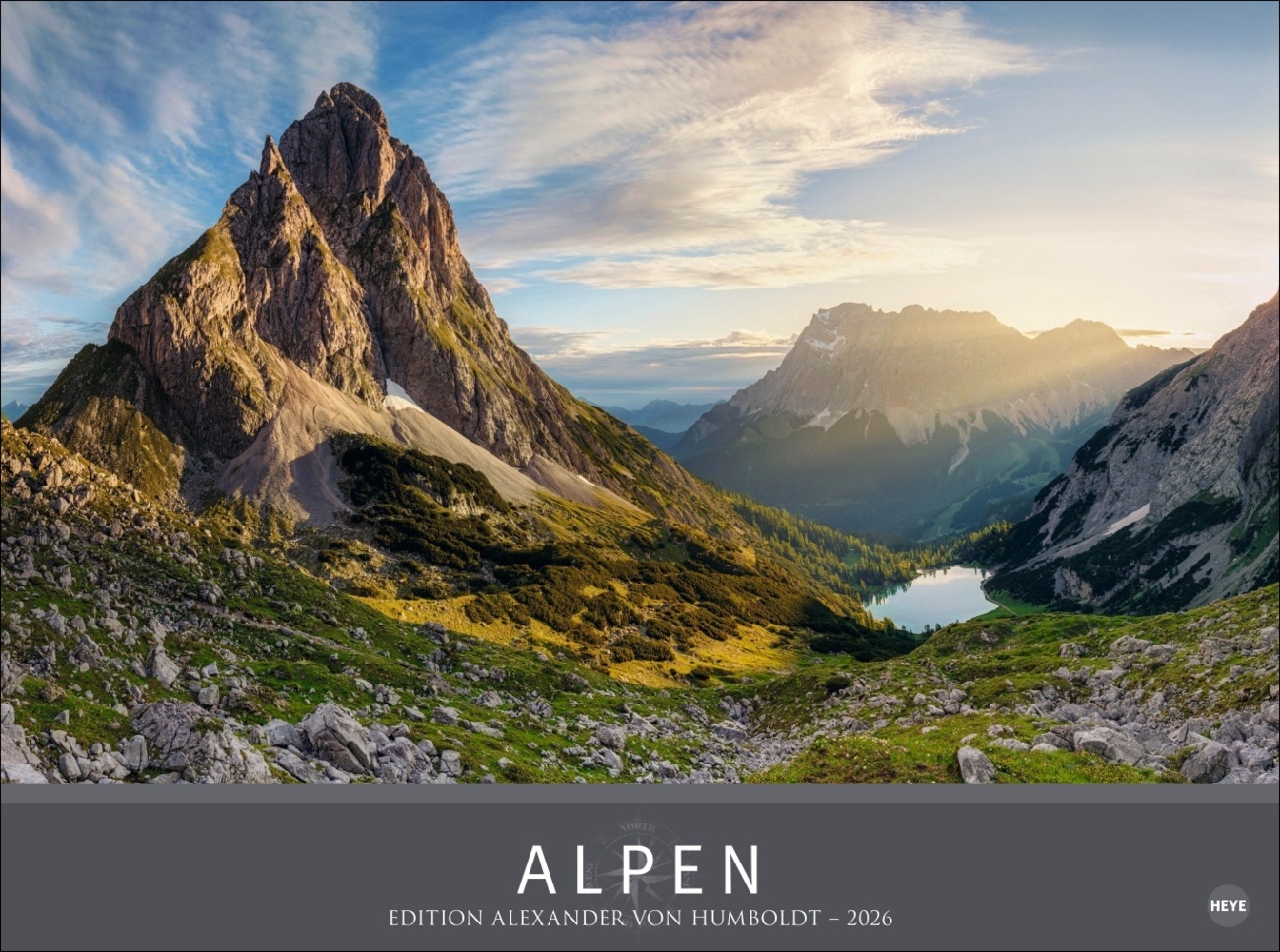 Alpen - Edition Alexander von Humboldt Kalender 2026 main product photo