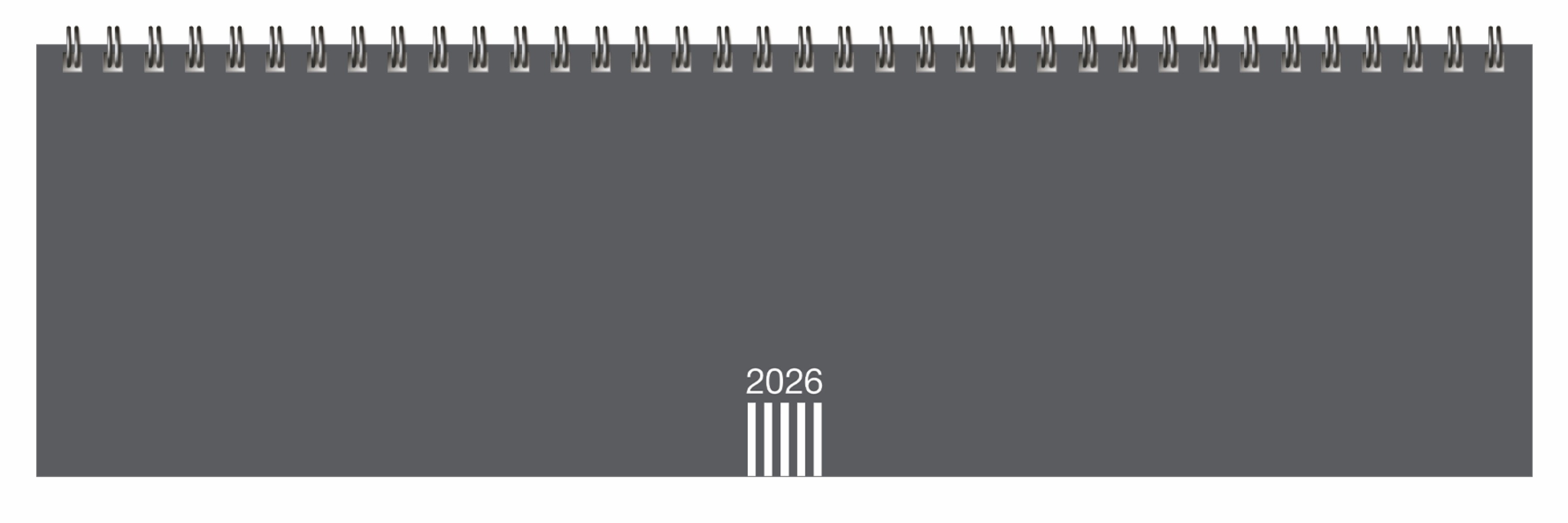 Wochenquerplaner, anthrazit 2026 main product photo