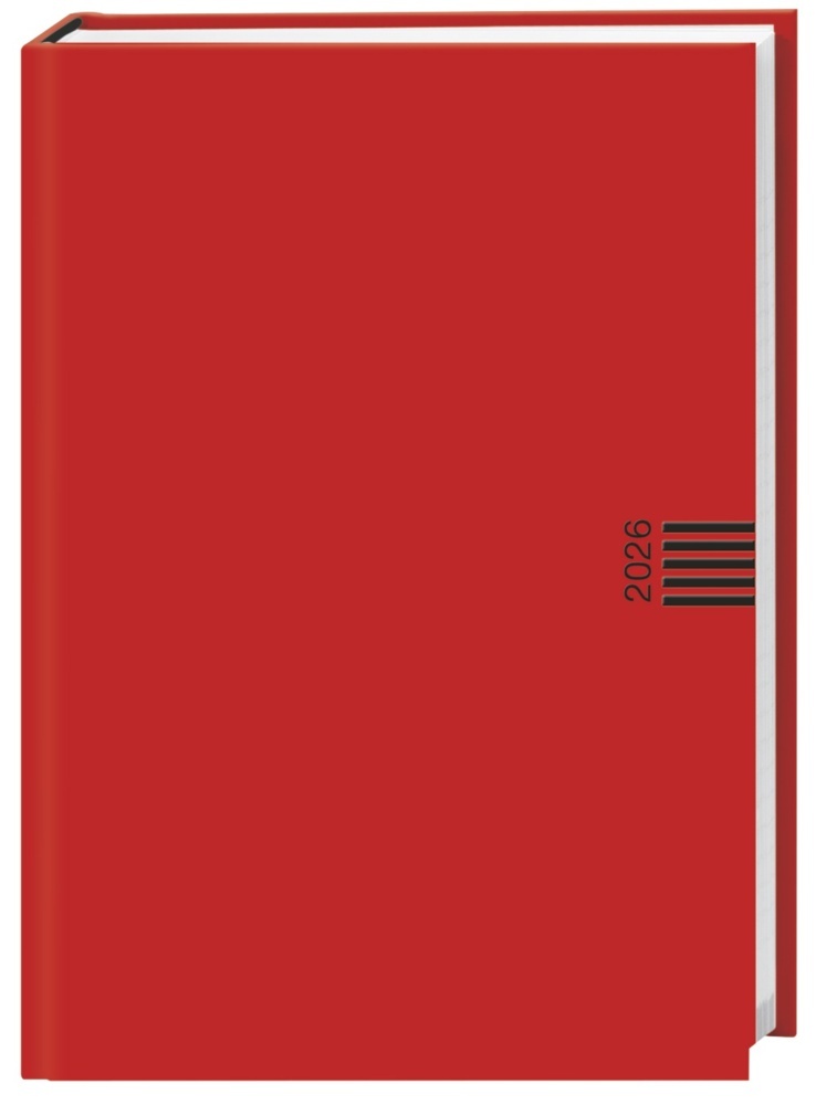 Tages-Cheftimer A5, rot 2026 main product photo