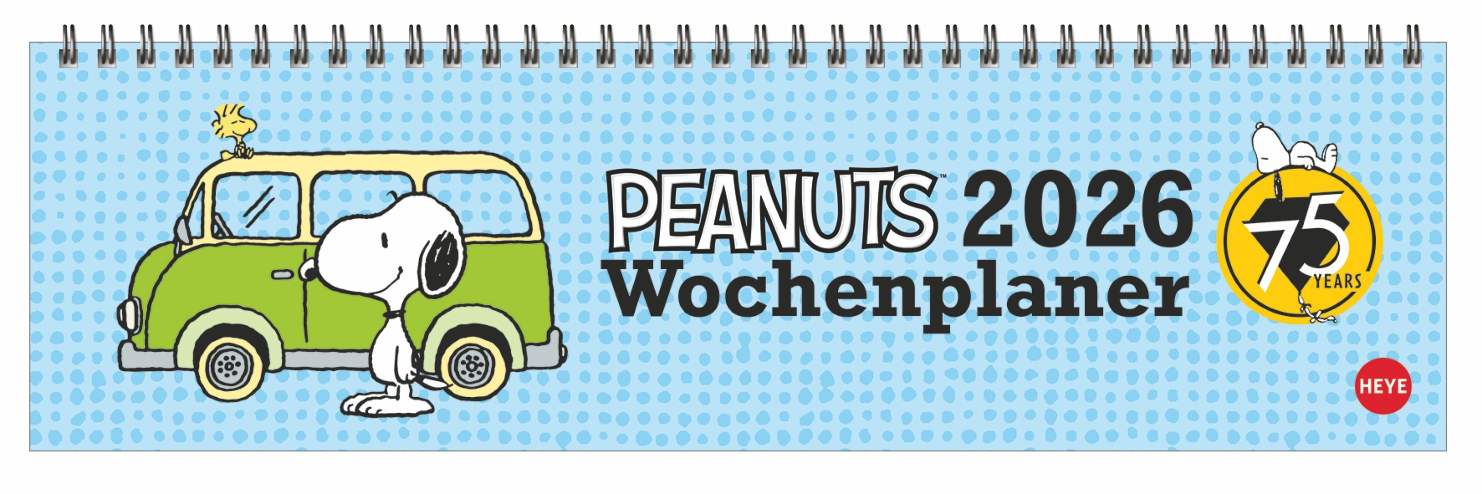 Peanuts Wochenquerplaner 2026 main product photo