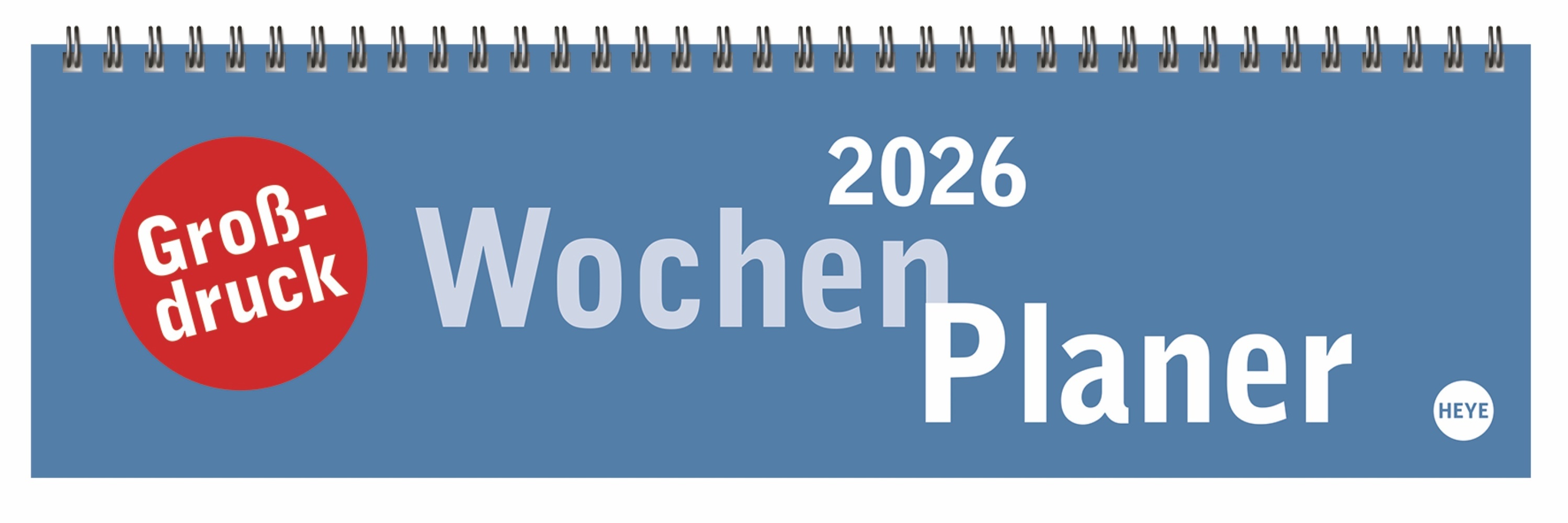 Großdruck Wochenquerplaner 2026 main product photo