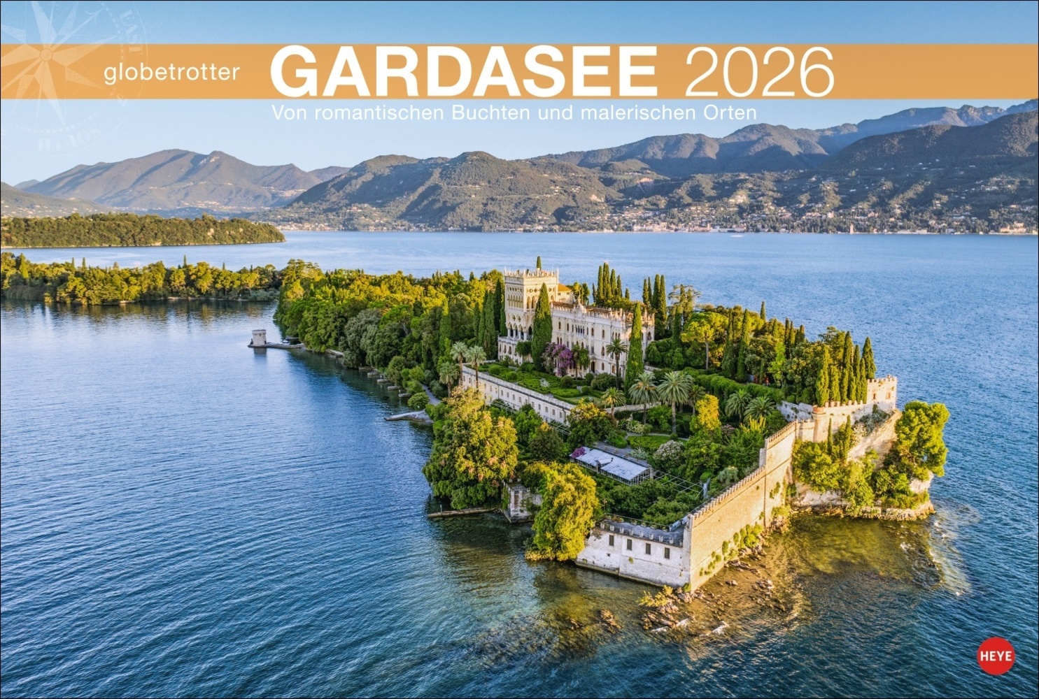 Gardasee Globetrotter Kalender 2026 - Von romantischen Buchten und malerischen Orten main product photo