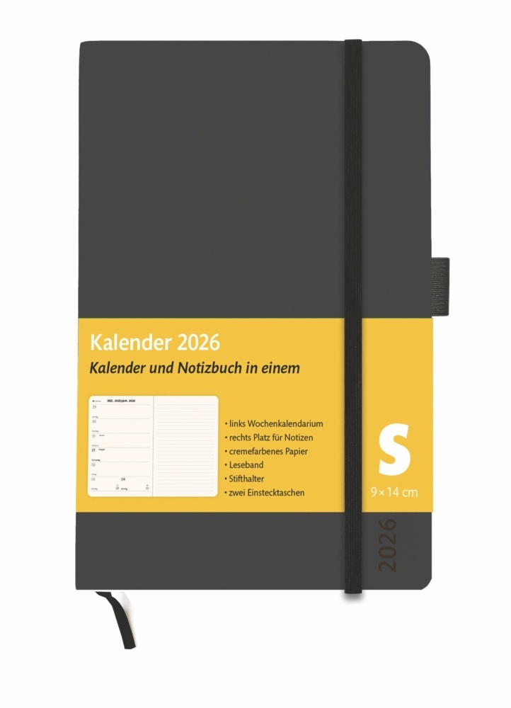 Kombitimer schwarz klein 2026 main product photo