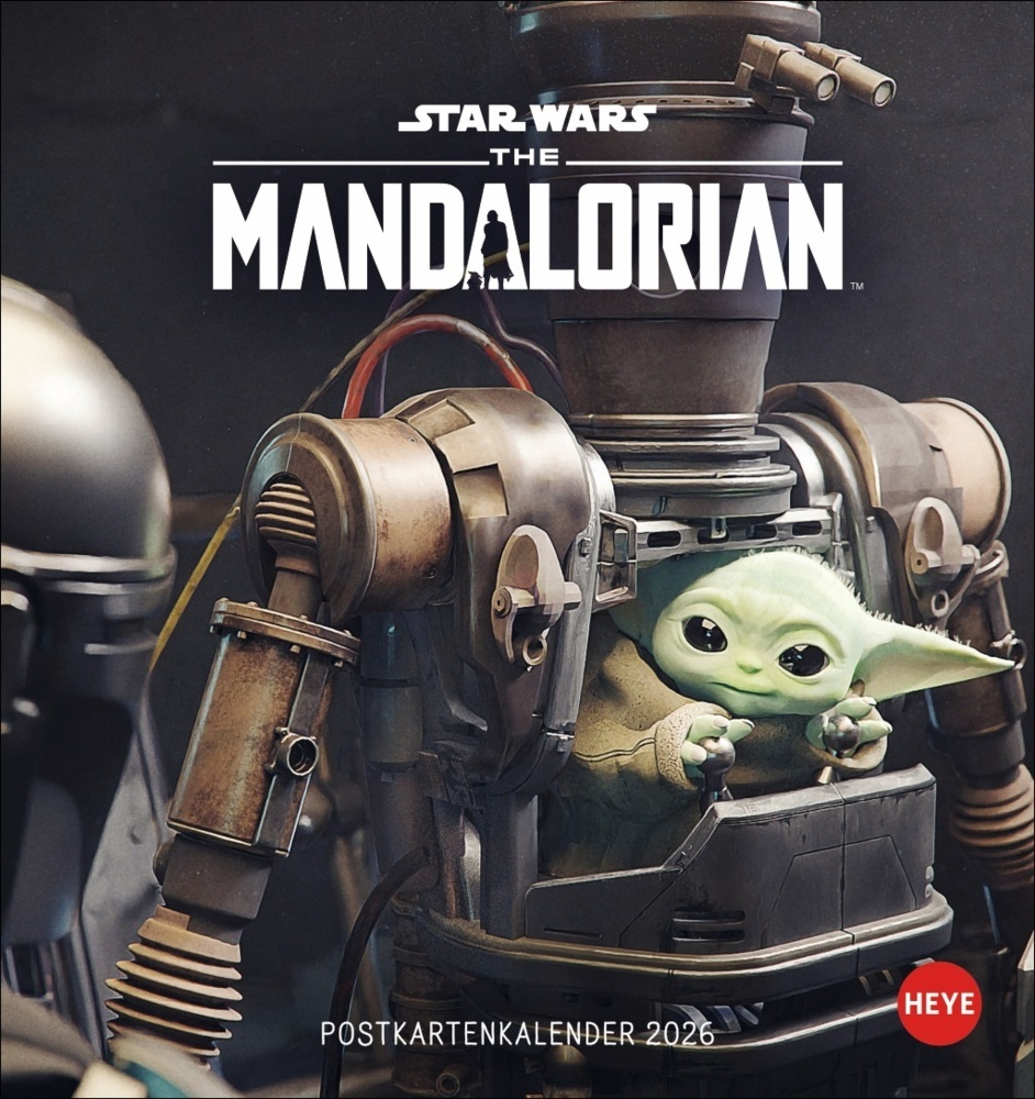 The Mandalorian Postkartenkalender 2026 main product photo