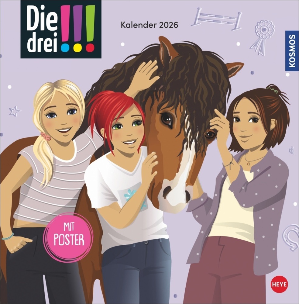 Die drei !!! Broschurkalender 2026 main product photo