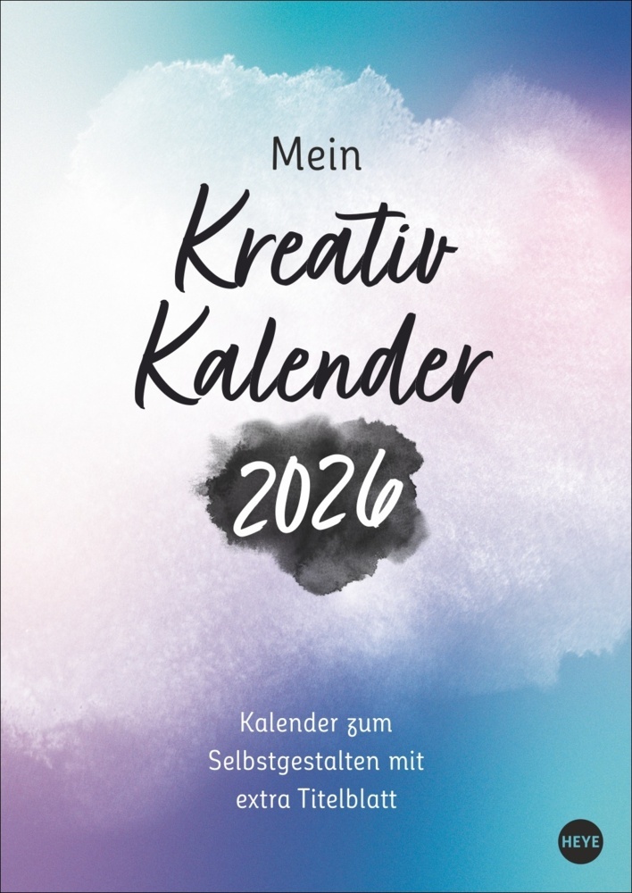 Kreativkalender Design A4 2026 main product photo