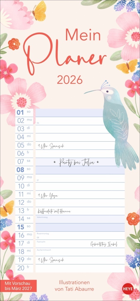 Mein Planer 2026 main product photo