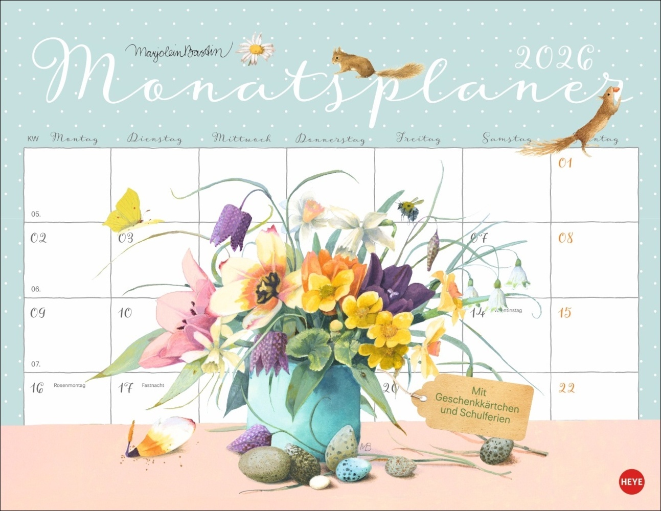Marjolein Bastin: Monatsplaner 2026 main product photo