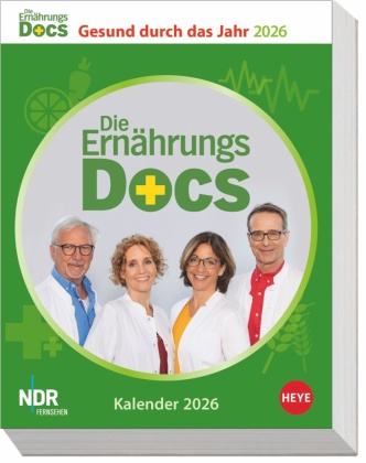 Die Ernährungs-Docs - Gesund durch das Jahr Tagesabreißkalender 2026