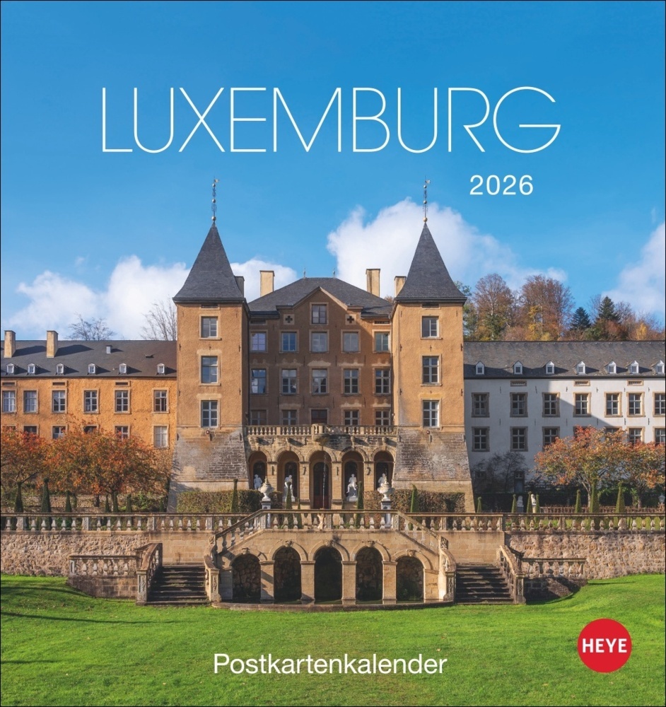 Luxemburg Postkartenkalender 2026 main product photo