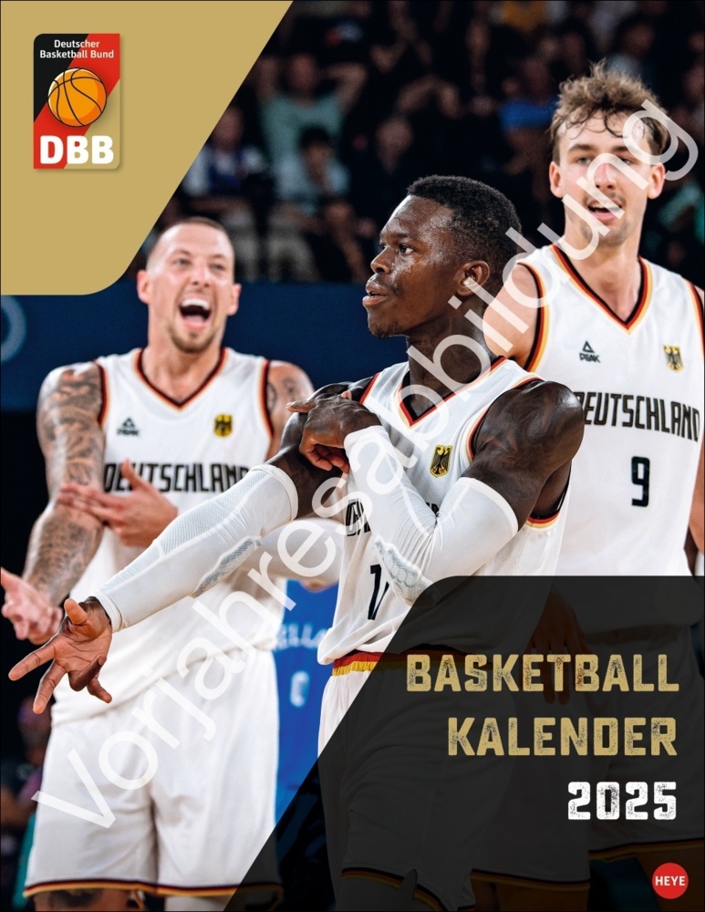 DBB Basketball Posterkalender 2026 main product photo