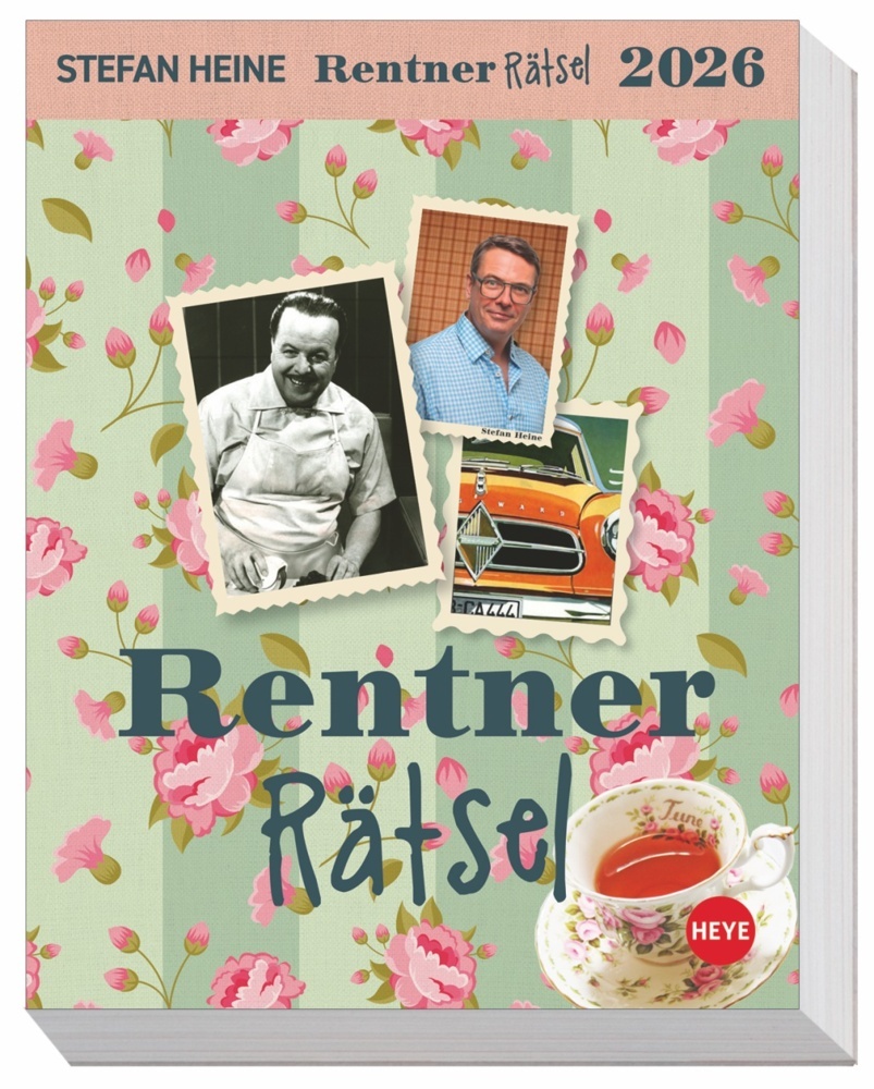 Stefan Heine Rentnerrätsel Tagesabreißkalender 2026 main product photo
