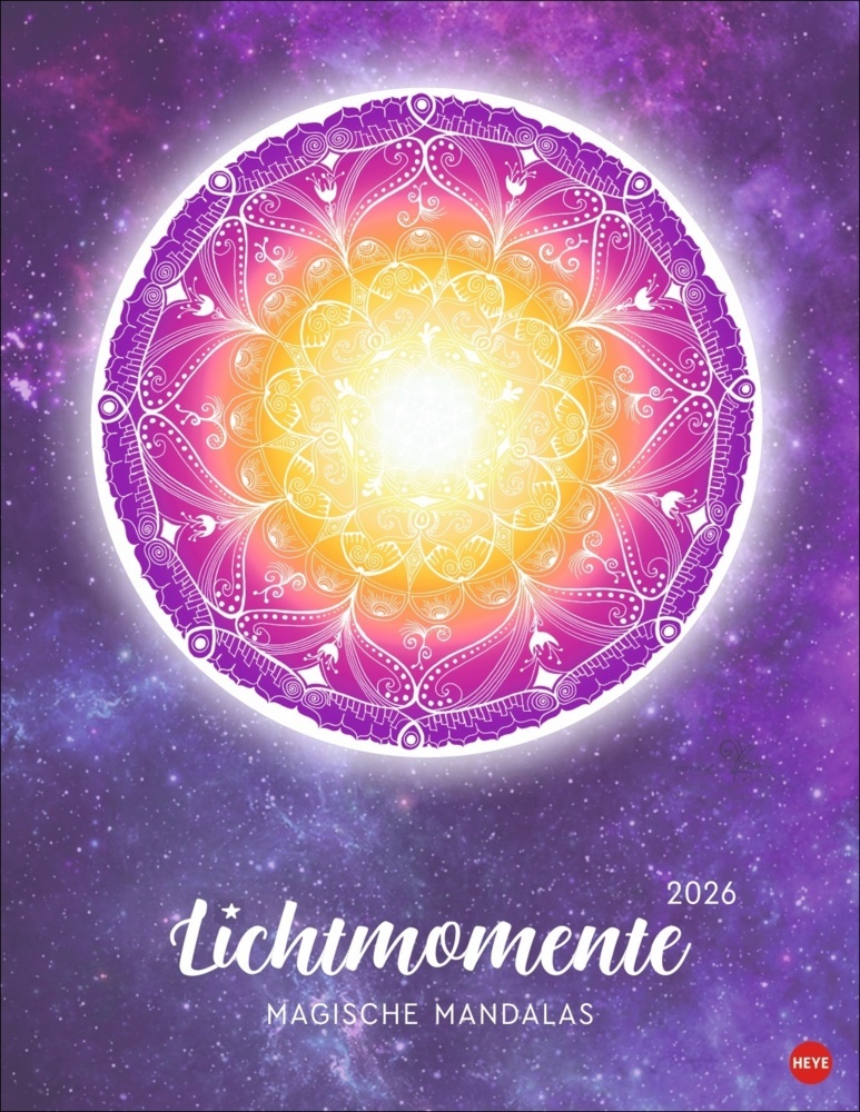 Lichtmomente Posterkalender 2026 - Magische Mandalas main product photo