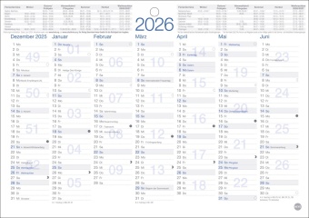 Tafelkalender A5 2026