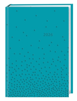 Kalenderbuch A6 blau 2026