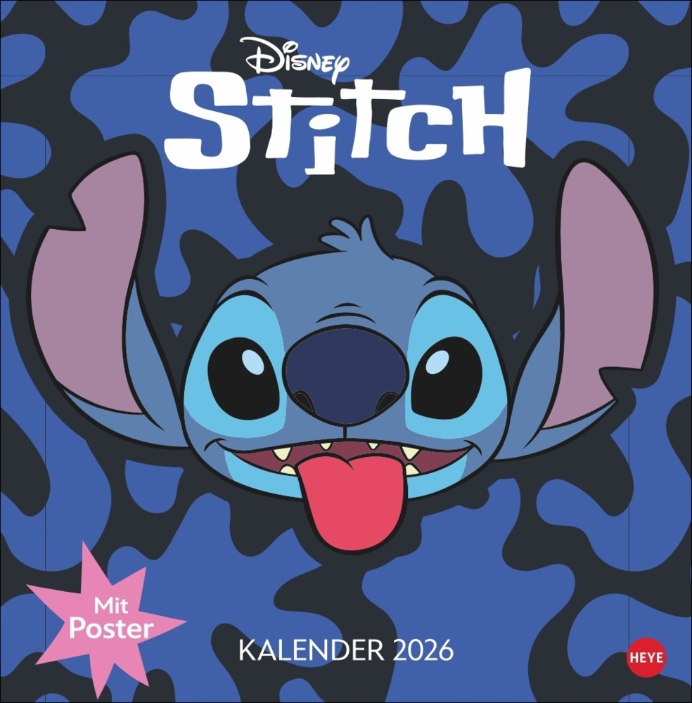 Stitch Broschurkalender 2026 main product photo