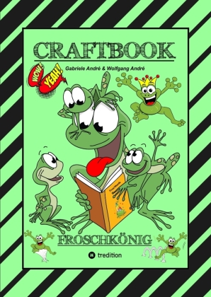 CRAFTBOOK - 120 BLATT MIT LUSTIGEN MOTIVEN - WISSENSWERTES - F...