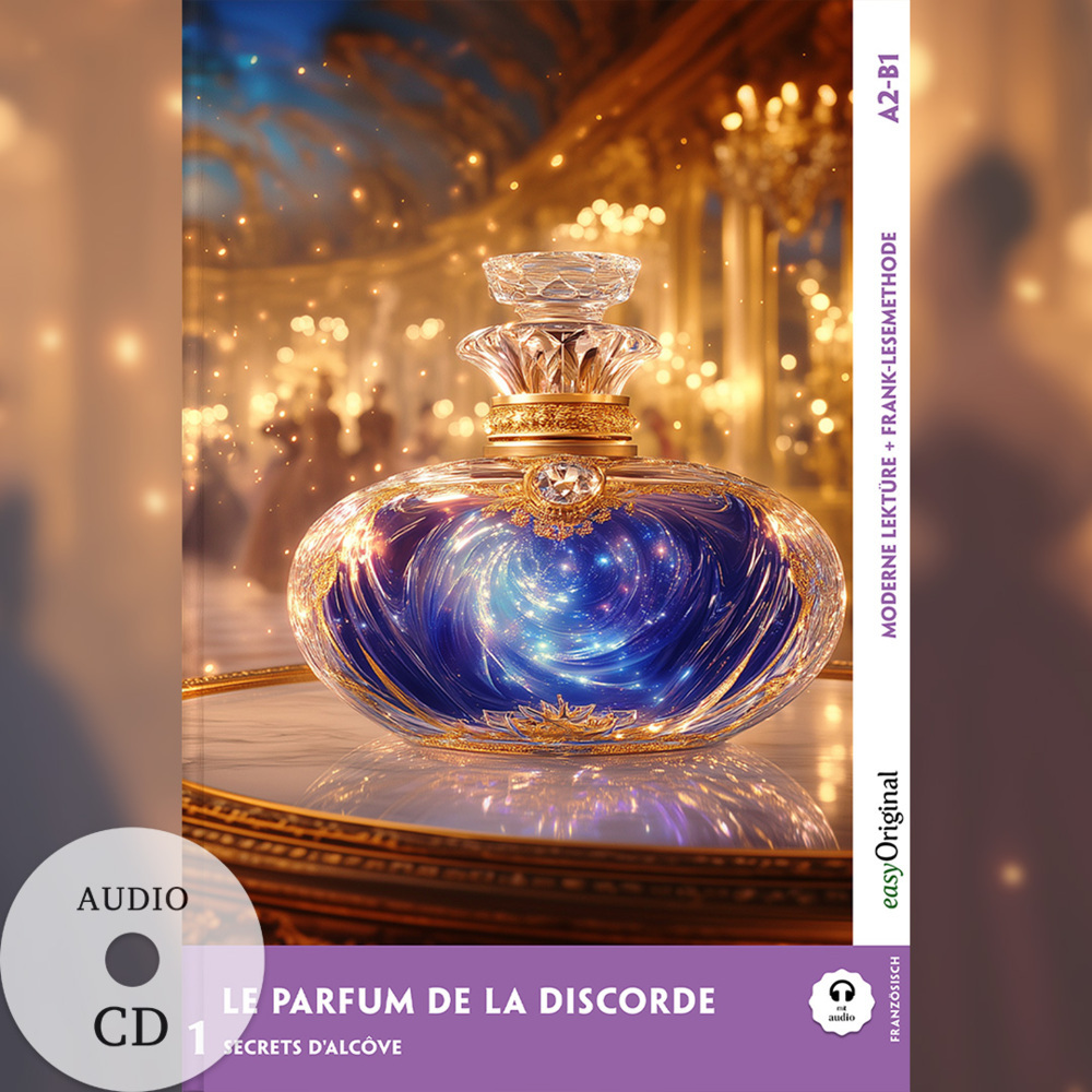 Le Parfum de la discorde - Französische Krimi-Lektüre A2-B1 (+ Audio-CD), m. 1 Audio-CD, m. 1 Audio, m. 1 Audio main product photo