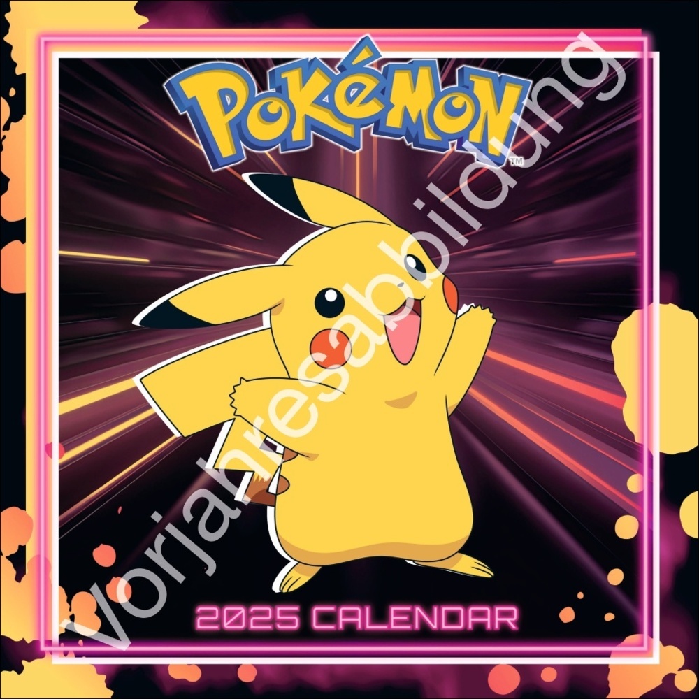 Pokémon Broschurkalender 2026 main product photo