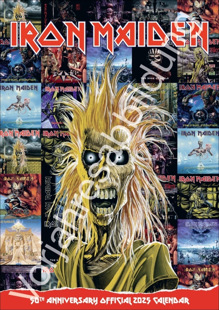 Iron Maiden Posterkalender 2026 main product photo