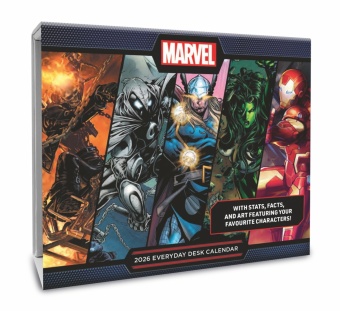 Marvel Comics Tagesabreißkalender 2026