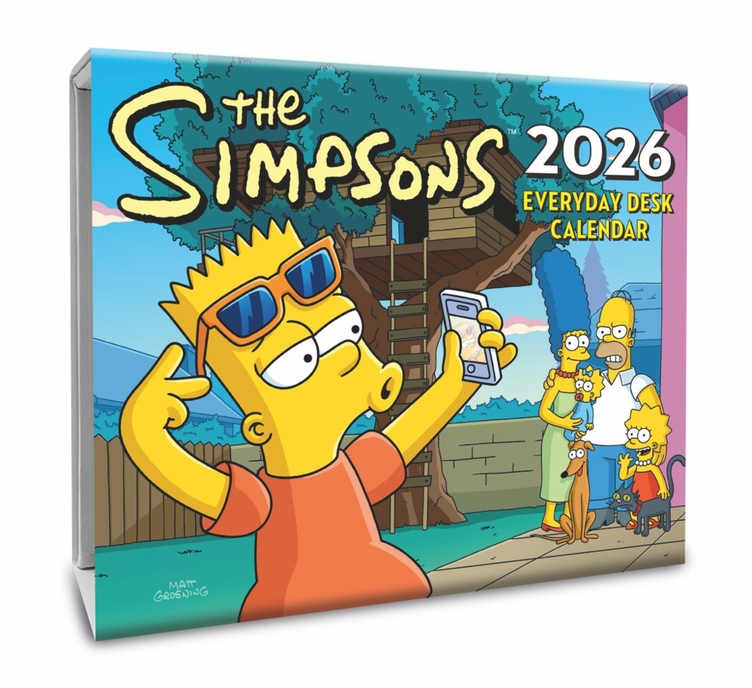 The Simpsons Tagesabreißkalender 2026 main product photo