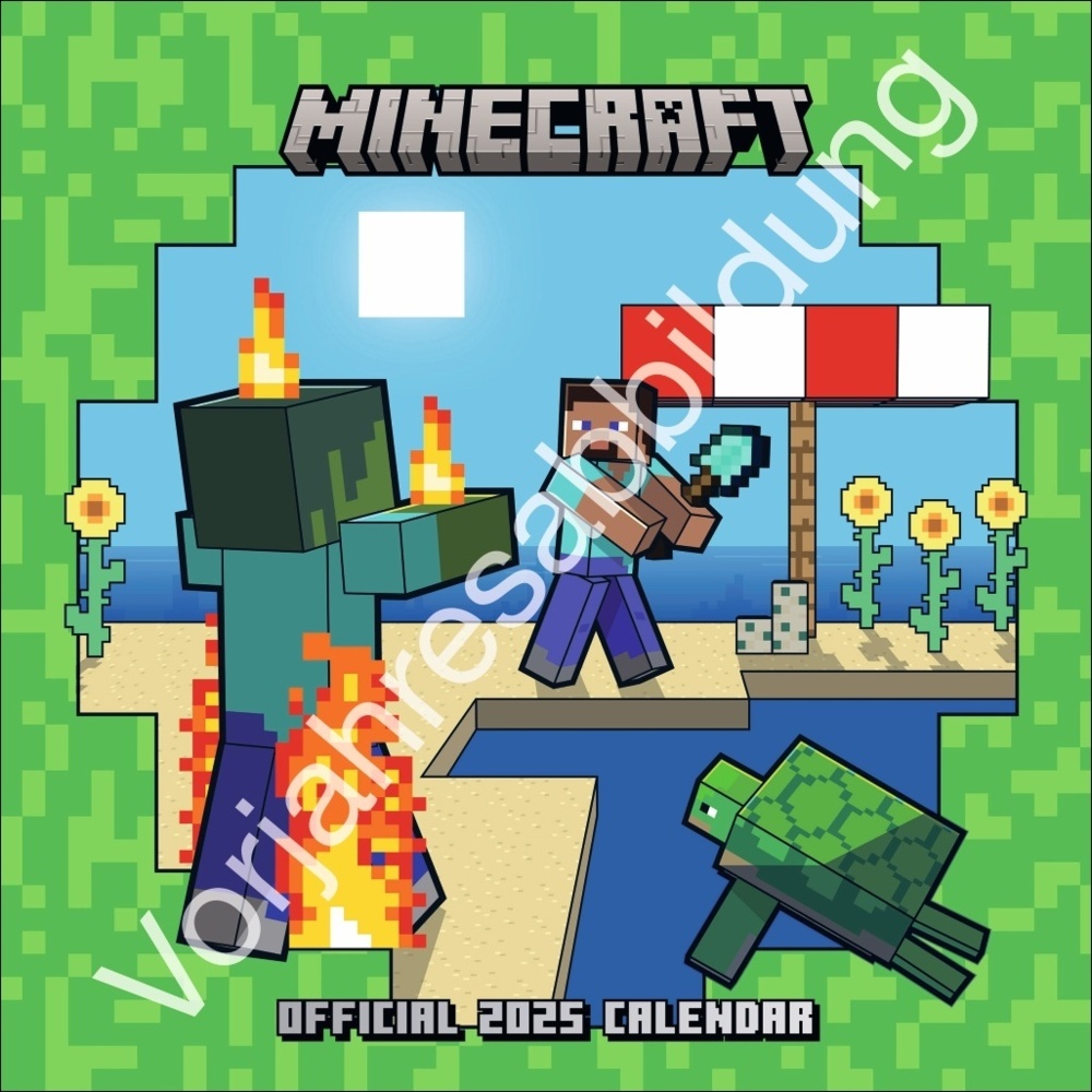 Minecraft Broschurkalender 2026 main product photo