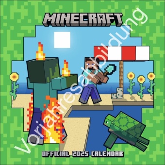 Minecraft Broschurkalender 2026