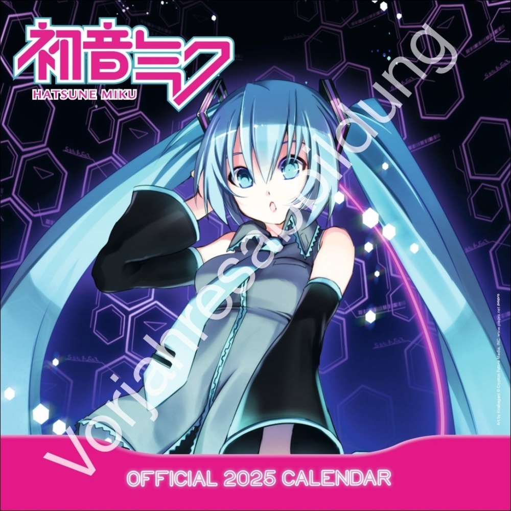 Hatsune Miku Broschurkalender 2026 main product photo