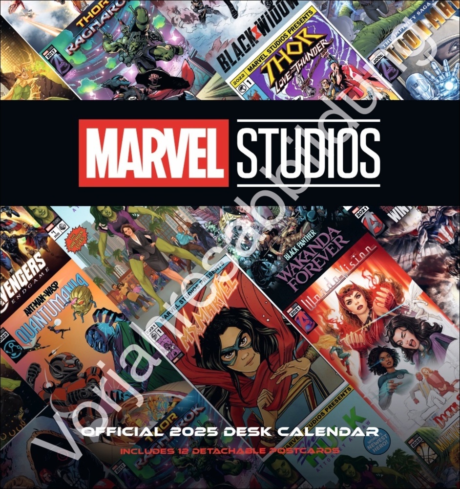 Marvel Postkartenkalender 2026 main product photo